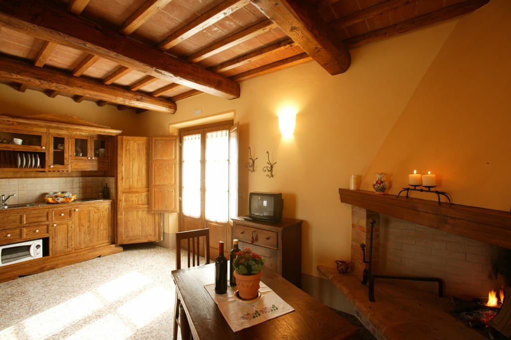 Agriturismo Podere San Gregorio Pienza Habitación foto
